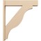 Ekena Millwork 7 1/2-in W x 36-in D x 42-in H Funston Block Rough Cedar Woodgrain TimberThane Outlooker, Primed Tan OUTUR075X36X42FST44RCPR - alternate 6